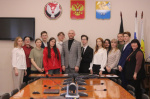 Заседание Молодежного парламента при Глазовской городской Думе.